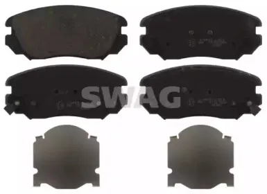 Комплект тормозных колодок, дисковый тормоз SWAG купить